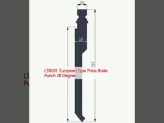LS10.61 Traction de frein à pression de type européen 28 degrés